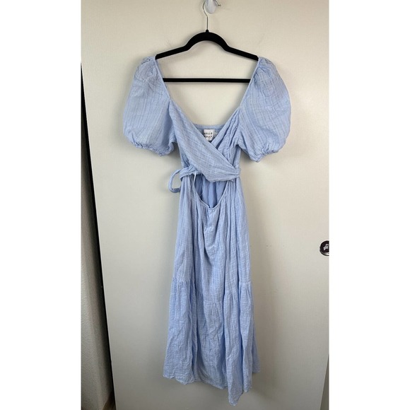 Hello Molly Light Blue Midi Dress - Picture 2 of 9